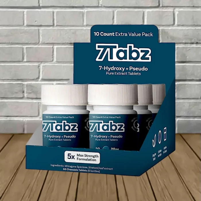 7Tabz-20mg-10ct-7-OH-Pseudo-Tablets-Bulk-Case-DEAL-Unflavored 7Tabz-20mg-10ct-7-OH-Pseudo-Tablets-Bulk-Case-DEAL-Unflavored