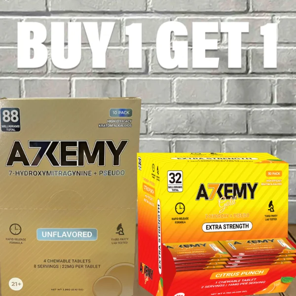 B1G1 Alkemy 7-Hydroxy + Pseudo Extra Strength 4ct Full Case Deal