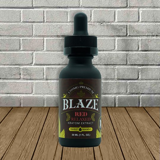 Blaze Kratom Extract RED RELAXED Tincture