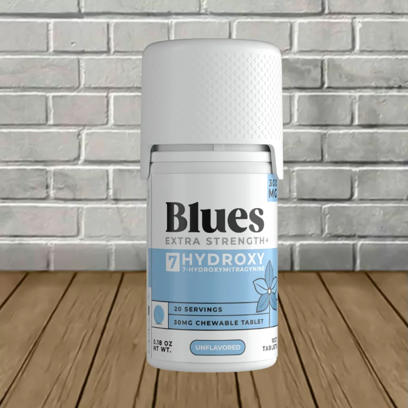 Blues Extra Strength 7-Hydroxy Extract Tablets 30mg