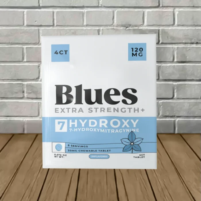 Blues-Extra-Strength-7-Hydroxy-Extract-Tablets-4ct Blues-Extra-Strength-7-Hydroxy-Extract-Tablets-4ct