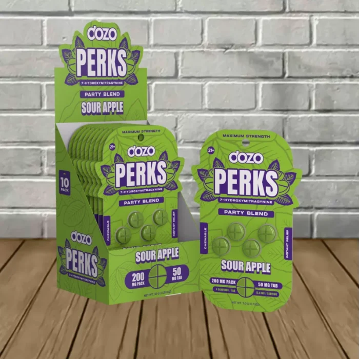 Dozo-PERKS-Extra-Strength-7-OH-Extract-Tablets-Full-Case-10ct-Sour-Apple-Bulk Dozo-PERKS-Extra-Strength-7-OH-Extract-Tablets-Full-Case-10ct-Sour-Apple-Bulk