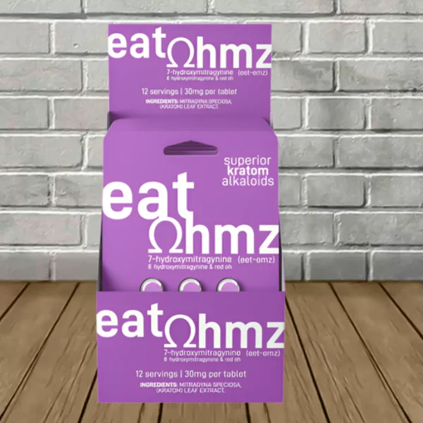 Eat-Ohmz-7-OH-8-OH-Red-OH-Extract-Tablets-Full-Case-30mg-6ct-Open-Case Eat-Ohmz-7-OH-8-OH-Red-OH-Extract-Tablets-Full-Case-30mg-6ct-Open-Case