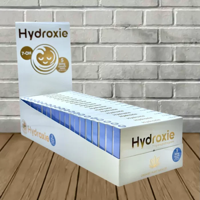 Hydroxie-7-Hydroxy-30mg-Alkaloid-Chewable-BULK-CASE-DEAL-20-Pack-Display-100-Total-Tablets