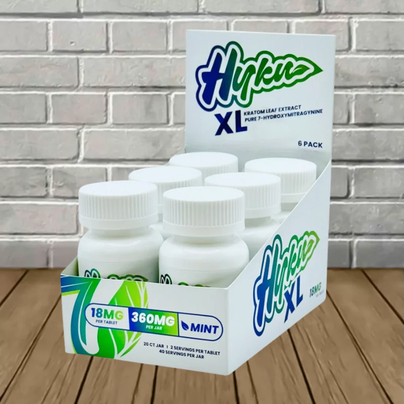 Hyku 7-Hydroxy Extract Tablets Bulk Case Deal