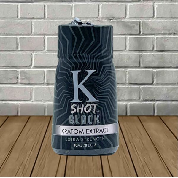 K-Shot Black Extra Strength Liquid Kratom Extract Shot