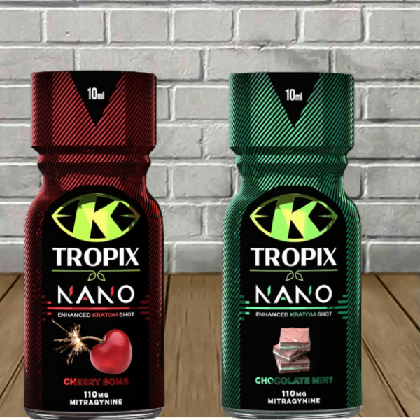K-Tropix Nano-Enhanced Liquid Kratom Extract Shot 10ml