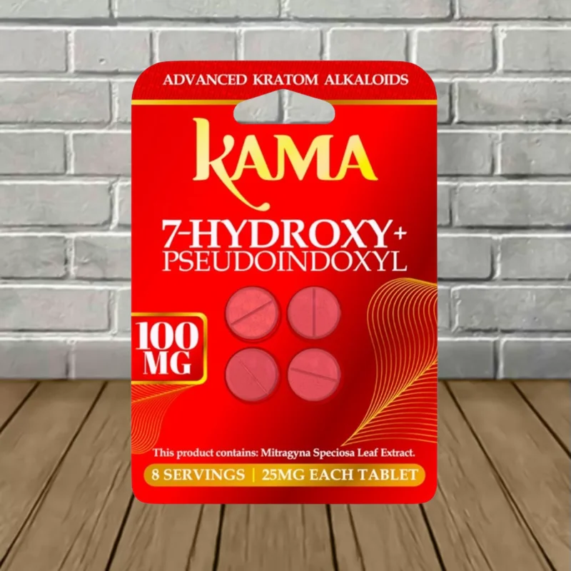 Kama 7-Hydroxy + Pseudo Chewable Tablets 100mg