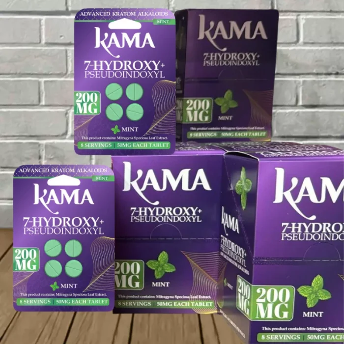Kama-7-Hydroxy-Psuedo-Tablets-200mg-Bulk-Case-Deal