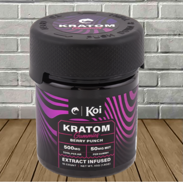 Koi-Kratom-Extract-Infused-Gummies-10ct-Jar-Berry-Punch Koi-Kratom-Extract-Infused-Gummies-10ct-Jar-Berry-Punch
