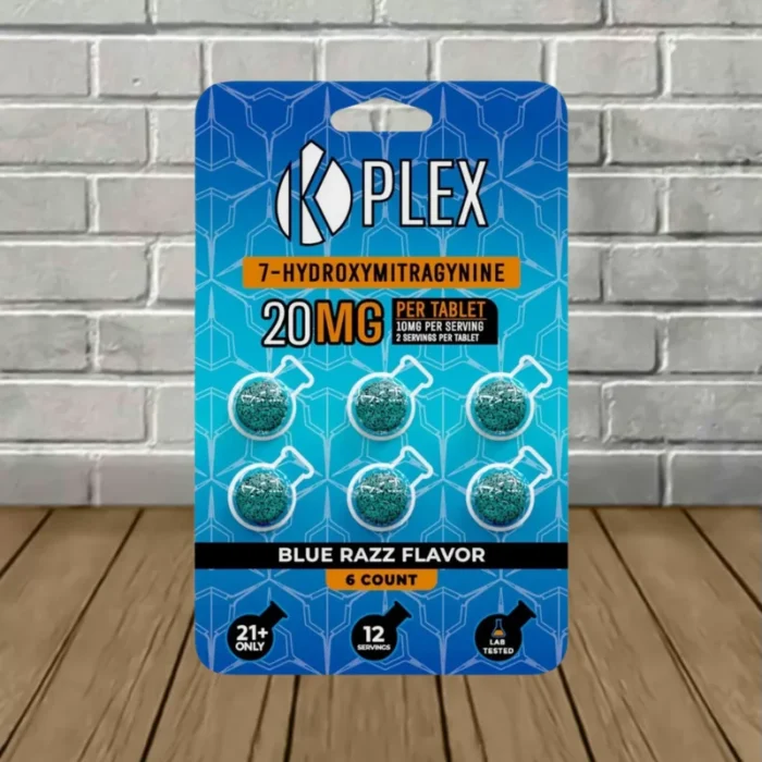 Kplex-7-Hydroxy-20mg-Blue-Razz-6ct-Single-Blister-Pack Kplex-7-Hydroxy-20mg-Blue-Razz-6ct-Single-Blister-Pack