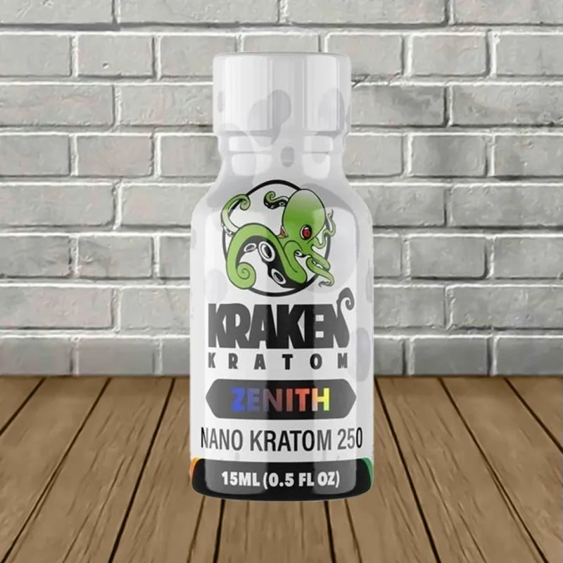 Kraken Kratom Zenith Nano 250 Liquid Extract Shot 15ml