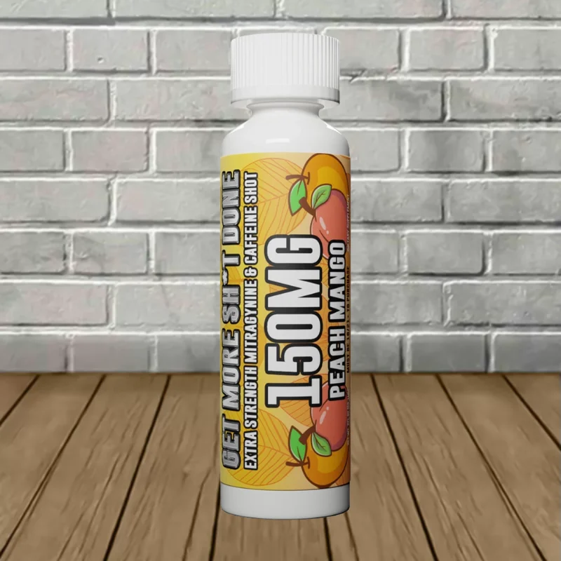 KratomX Kratom + Caffeine Liquid Extract Shot 2oz