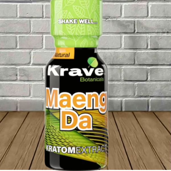 Krave Botanicals Maeng Da Kratom Extract Shot
