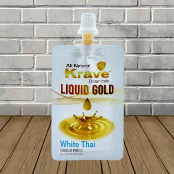 Krave-Kratom-Extract-Liquid-Gold-Pouch-White-Thai Krave-Kratom-Extract-Liquid-Gold-Pouch-White-Thai