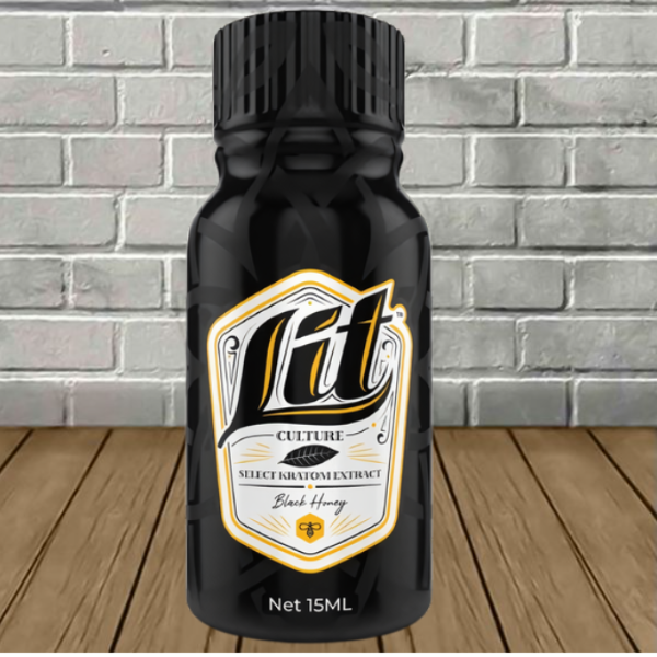 Lit Culture Black Honey Kratom Extract Shot 15ml