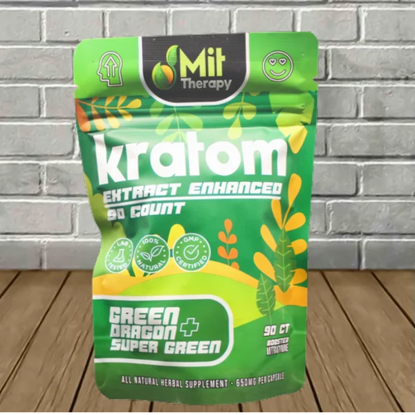 MIT Therapy Green Dragon + Super Green Enhanced Capsules