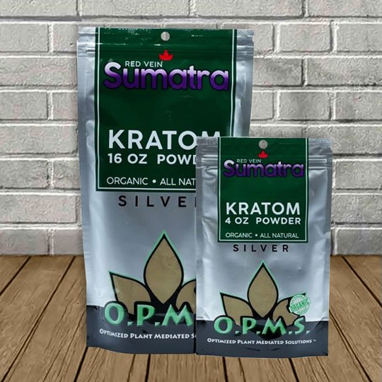 OPMS Silver Kratom Powder