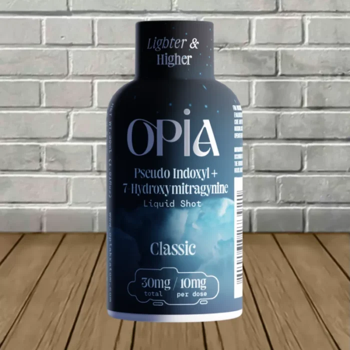 OPiA-Pseudoindoxyl-7-Hydroxymitragynine-Liquid-Shot-Classic OPiA-Pseudoindoxyl-7-Hydroxymitragynine-Liquid-Shot-Classic