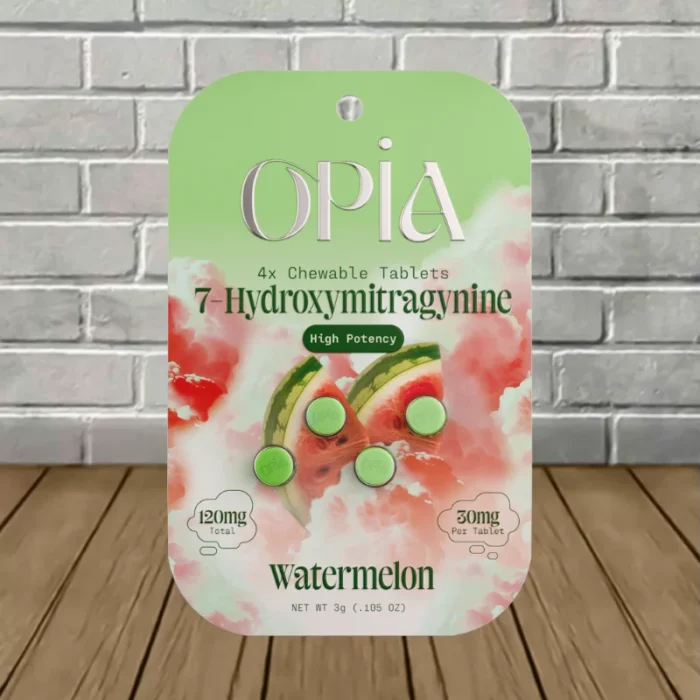 Opia-7-Hydroxy-High-Potency-40mg-Tablets-4ct-Watermelon-Single-4ct-Blister-Pack Opia-7-Hydroxy-High-Potency-40mg-Tablets-4ct-Watermelon-Single-4ct-Blister-Pack