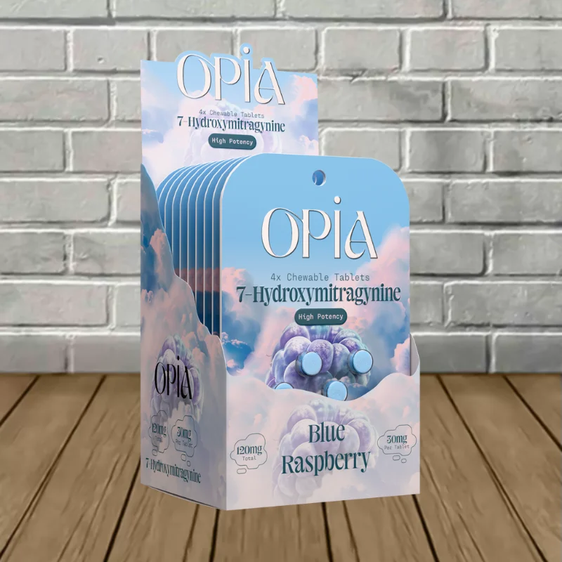 OPiA 7-Hydroxymitragynine High Potency Chewable Tablets Full Case (10ct) 30mg