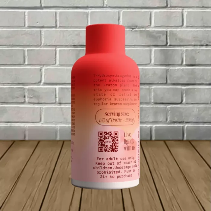 Opia-7-Hydroxy-High-Potency-Shot-60mg-Sour-Cherry-Single-Bottle-backside Opia-7-Hydroxy-High-Potency-Shot-60mg-Sour-Cherry-Single-Bottle-backside