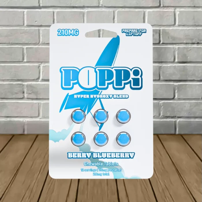 POPPi-Hyper-Hydroxy-Chewable-Tablets-210mg-Berry-Blueberry POPPi-Hyper-Hydroxy-Chewable-Tablets-210mg-Berry-Blueberry