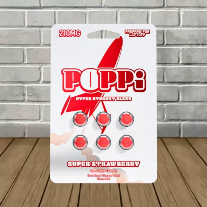 POPPi-Hyper-Hydroxy-Chewable-Tablets-210mg-Super-Strawberry POPPi-Hyper-Hydroxy-Chewable-Tablets-210mg-Super-Strawberry