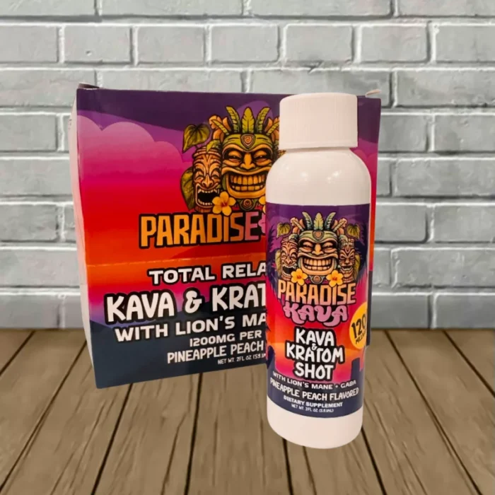 Paradise-Kava-Kratom-Shot-1200mg-Pineapple-Peach-Single-Kava-Kratom-Bottle Paradise-Kava-Kratom-Shot-1200mg-Pineapple-Peach-Single-Kava-Kratom-Bottle