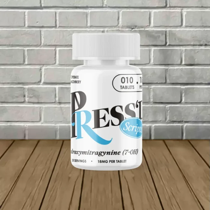 Pressd-7-Hydroxymitragynine-Tablets-10ct-Bottle Pressd-7-Hydroxymitragynine-Tablets-10ct-Bottle
