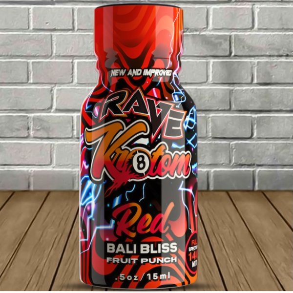 Rave Kratom Red Bali Bliss Extract Shot