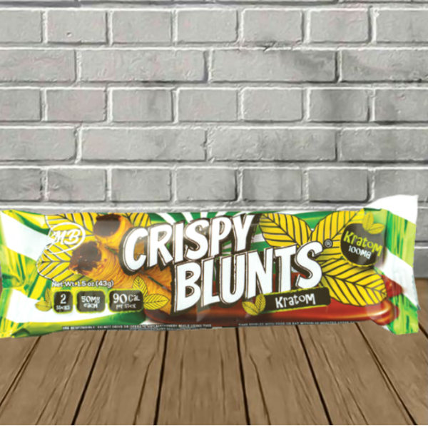 Crispy Blunts Kratom Extract Edibles 100mg