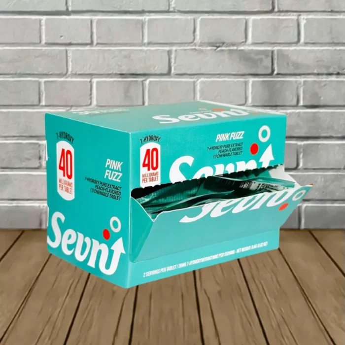 Sevn-7-Hydroxy-40mg-BULK-CASE-DEAL-Pink-Fuzz-30ct-BULK-DISPLAY Sevn-7-Hydroxy-40mg-BULK-CASE-DEAL-Pink-Fuzz-30ct-BULK-DISPLAY