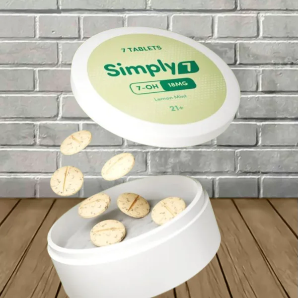 Simply7-7-OH-Extract-Tablets-7ct-Lemon-Mint-18mg-Tablets-Image Simply7-7-OH-Extract-Tablets-7ct-Lemon-Mint-18mg-Tablets-Image