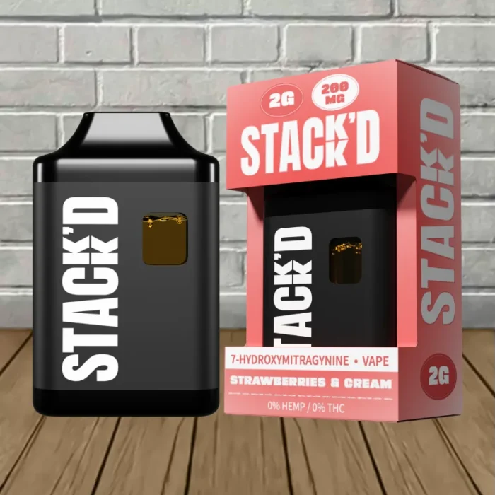 Stackd-7-Hydroxy-vape-2g-Strawberries-and-Cream-DISPOSABLE Stackd-7-Hydroxy-vape-2g-Strawberries-and-Cream-DISPOSABLE