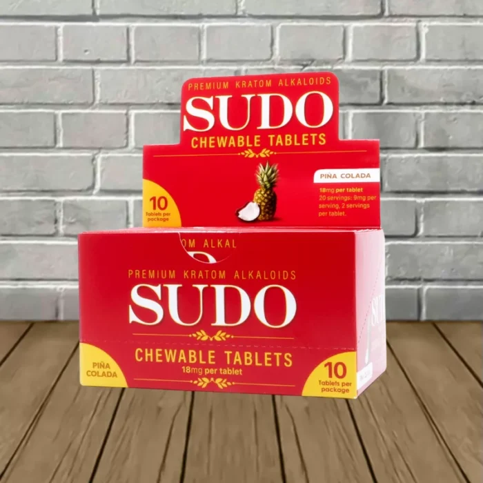 Sudo-Chewable-Tablets-Bulk-Case-Deal-Pina-Colada-Bulk-DISPLY-DEAL-6x10ct-Total-60-Tablets Sudo-Chewable-Tablets-Bulk-Case-Deal-Pina-Colada-Bulk-DISPLY-DEAL-6x10ct-Total-60-Tablets