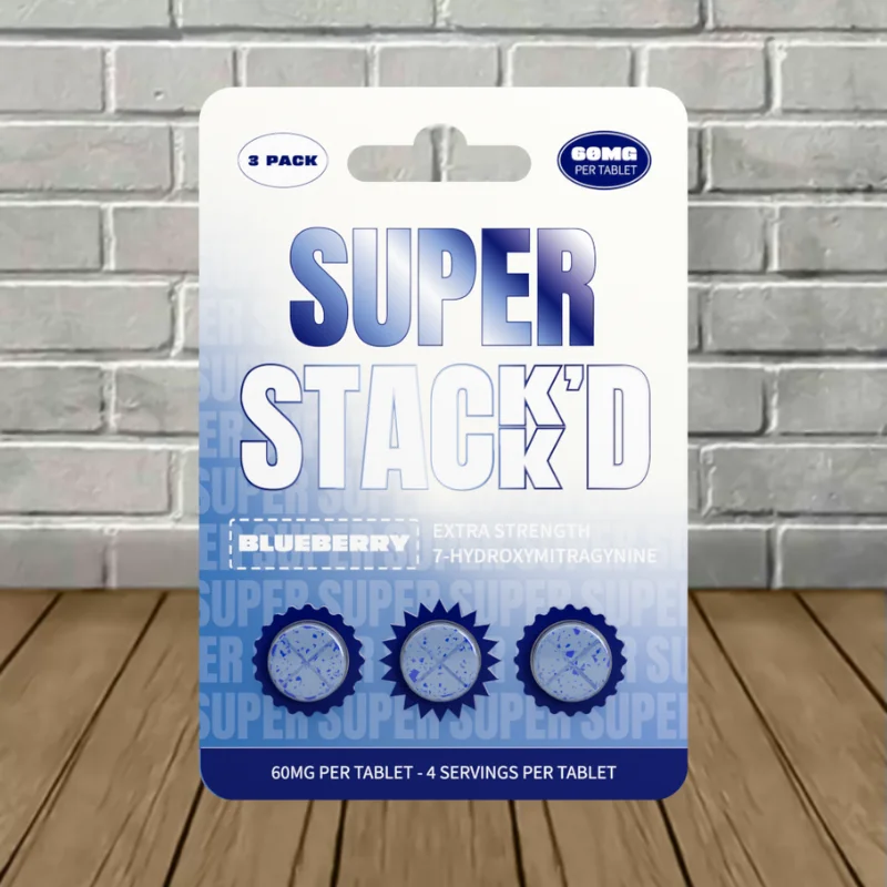 Super Stack'd 7-Hydroxy 3ct Blister Pack