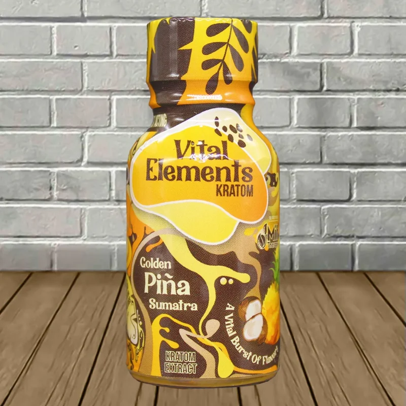 Vital Elements Golden Pina Sumatra Kratom Extract Shot 15ml