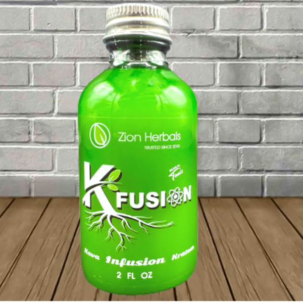 Zion Herbals Kratom + Kava K Fusion Extract Shot