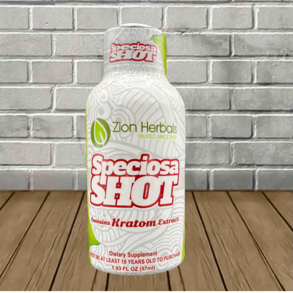Zion Herbals Speciosa Kratom Extract Shot 57ml