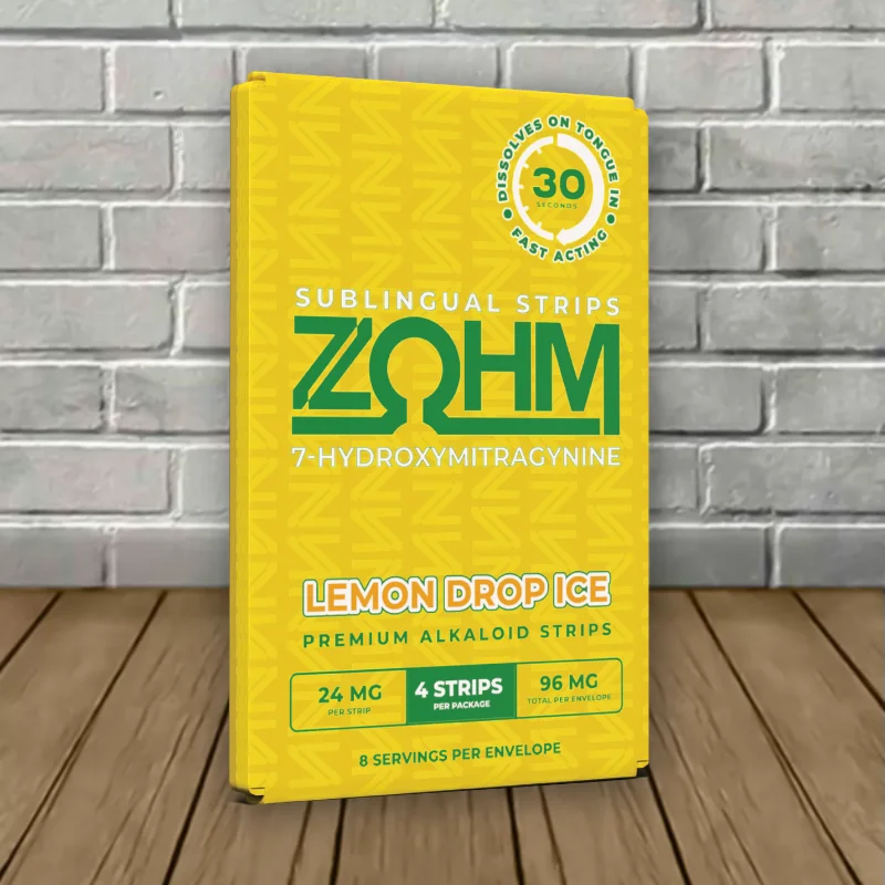 Zohm 7-Hydroxymitragynine Sublingual Strips 24mg