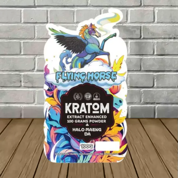 flying-horse-HALO-MAENG-DA-kratom-powder-100g flying-horse-HALO-MAENG-DA-kratom-powder-100g