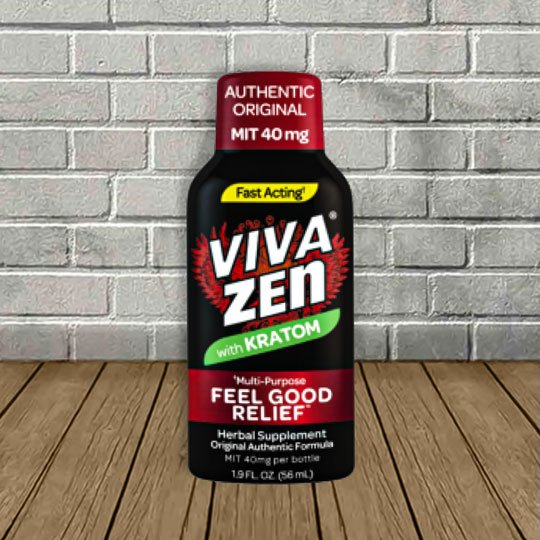 Vivazen Kratom Shot 2oz 40mg